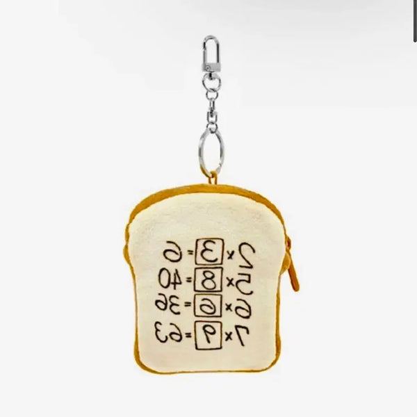 [BUNJANG] Doraemon Memorization Bread Keyring Pouch / 도라에몽 암기빵 키링 파우치