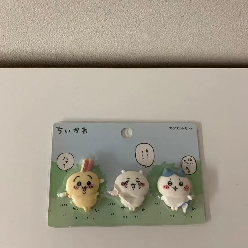 [BUNJANG] Cheekawa Hachiware Usagi 3-Piece Magnet Set / 먼작귀 치이카와 하치와레 우사기 마그넷 3종 세트