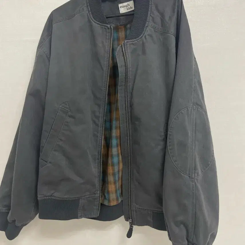 [BUNJANG] Roughside Horizon Bomber Grey Size 1 / 러프사이드 호라이즌 봄버 그레이 1사이즈