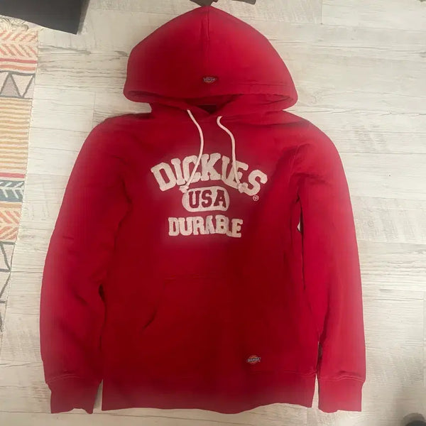 [BUNJANG] Dickies 1922 Hoodie Red / 디키즈 1922 후드티 레드