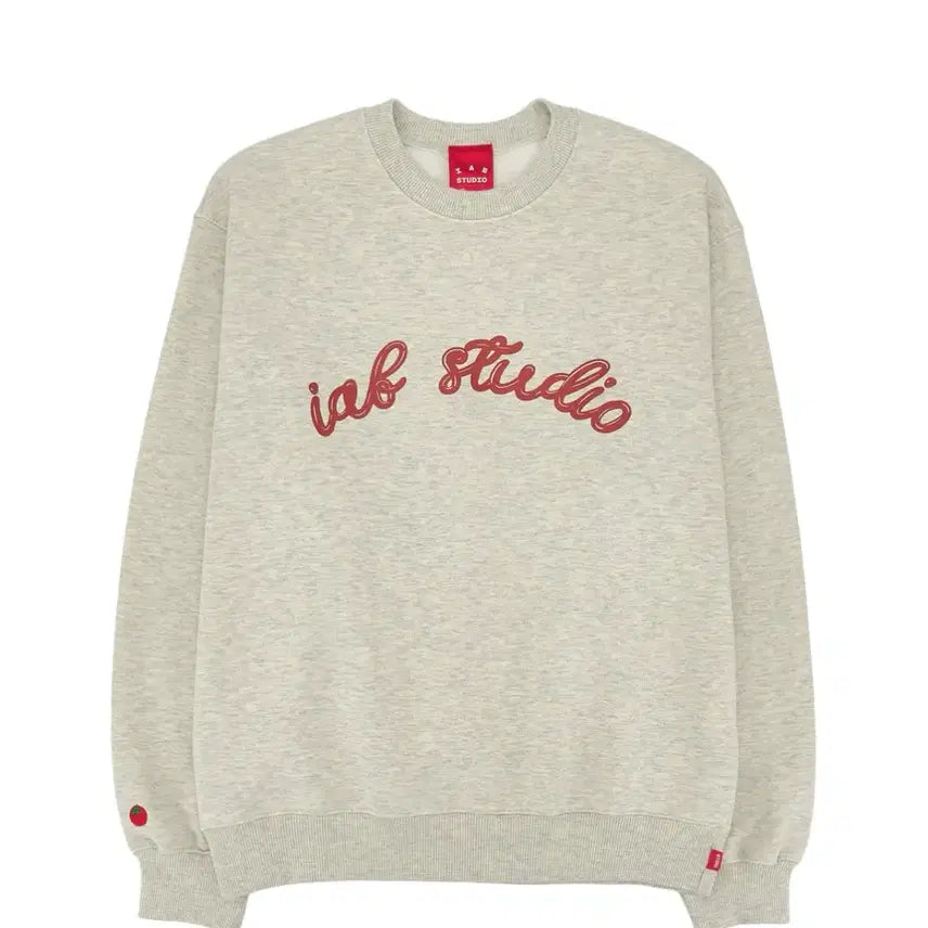 [BUNJANG] IAB STUDIO Ottogi Ketchup Sweatshirt Grey M / [M] 아이앱 스튜디오 오뚜기 케챂 스웨트셔츠 그레이