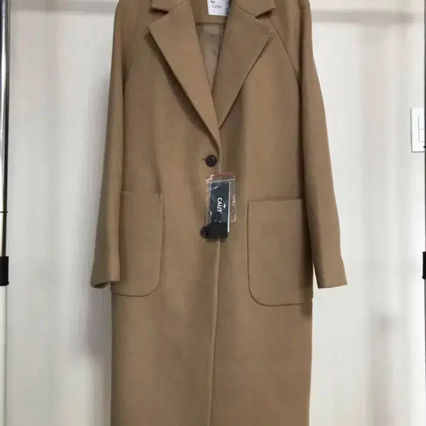 [BUNJANG] TOPTEN Beige Wool Blend Coat / 탑텐 코트