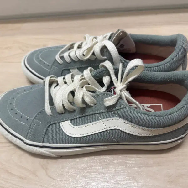 [BUNJANG] Vans Grey Blue Sneakers / 반스 그레이 블루 240