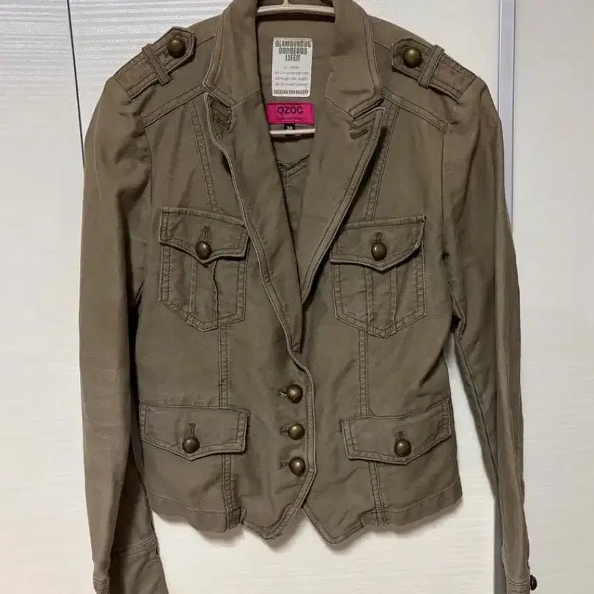 [BUNJANG] OZOC Vintage Japanese Button Jacket / OZOC오조크 일본 빈티지 버튼 자켓