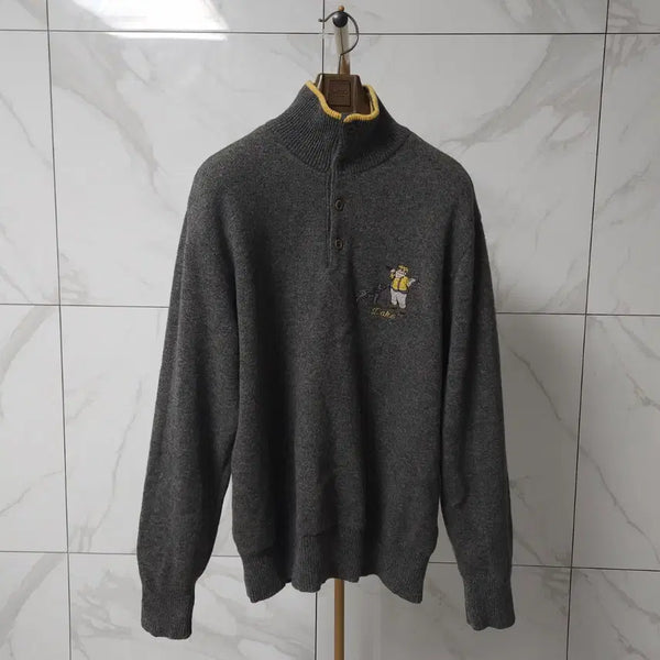 [BUNJANG] Daks Golf Men's Windproof Knit / 100 ) 닥스 골프 남성 방풍 니트