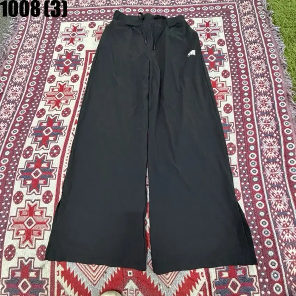 [BUNJANG] NBA Black Wide Pants / NBA 와이드 팬츠 블랙 71 10/8