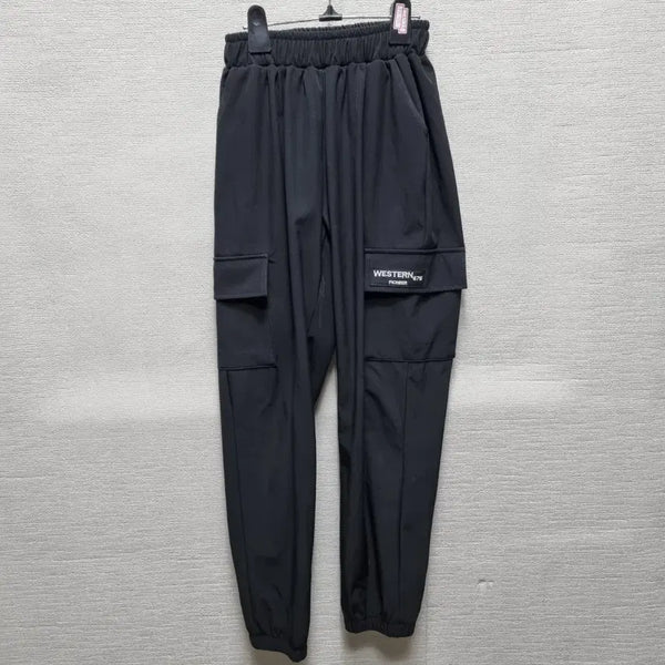 [BUNJANG] TA116 Cargo Jogger Pants Black / 타116 카고 조거 팬츠