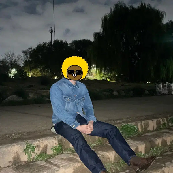 [BUNJANG] Lee101j Vintage Processed Denim Jacket / Lee101j