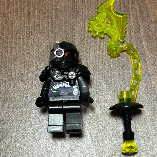[BUNJANG] LEGO Ninjago Ghost Ninja Cryptor Figure + Weapon / 레고 닌자고 유령의 날 크립터 피규어 + 무기