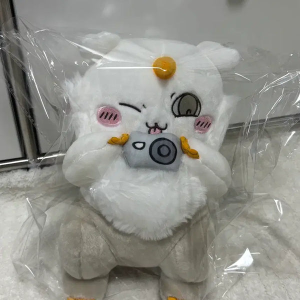 [BUNJANG] Chiikawa Anoko Camera Big Plush Doll / 먼작귀 치이카와 아노코 카메라 인형 big 누이