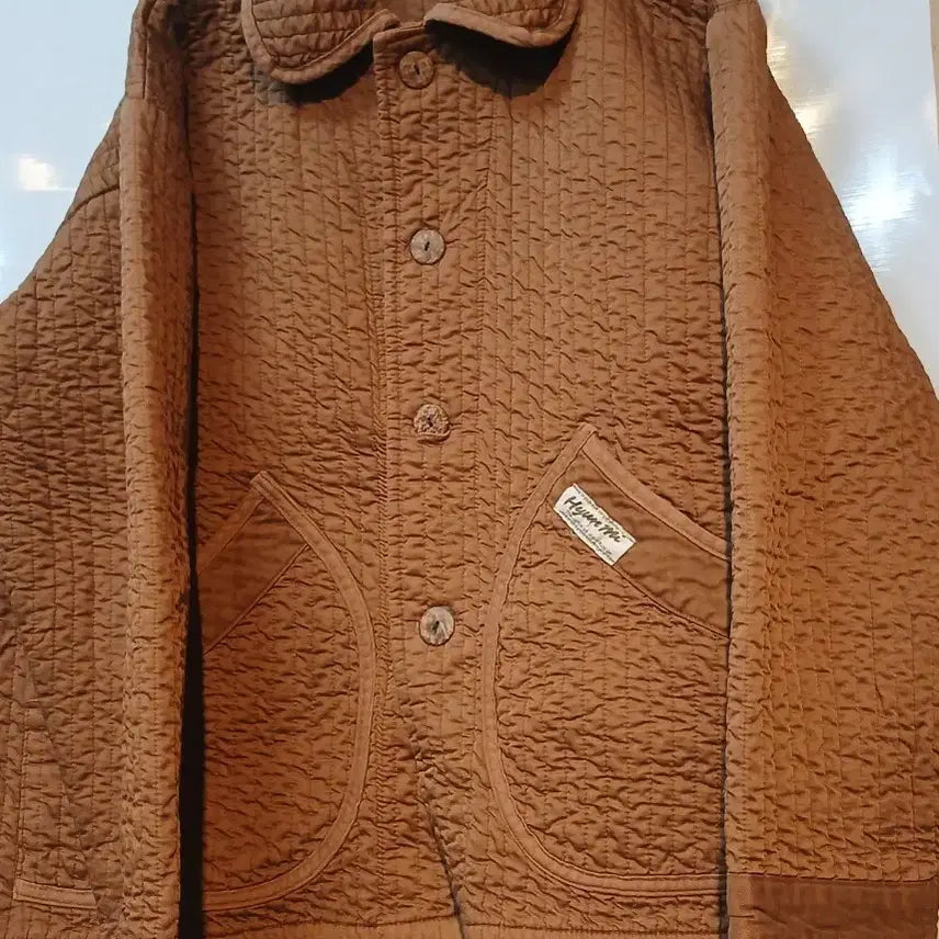 [BUNJANG] Brown Quilting Jacket Set / 브라운 퀼팅 자켓 세트
