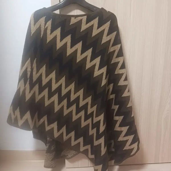 [BUNJANG] Missoni Zigzag Pattern Poncho / Missoni 판쵸