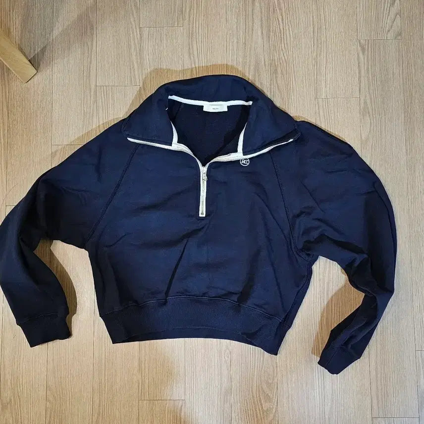 [BUNJANG] Recto Half-Zip Sweatshirt / 렉토 하프집업 맨투맨