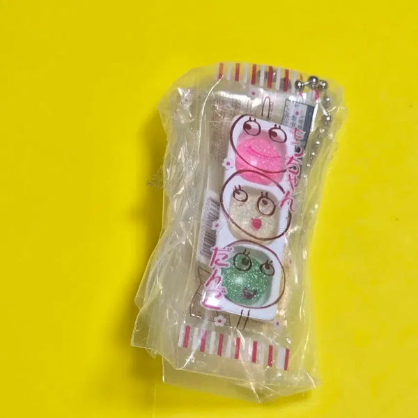 [BUNJANG] Japanese Sanchedango Gacha Keychain (Unsealed) / 음식가챠  일본 삼색당고  가챠 키링 미개봉 새상품