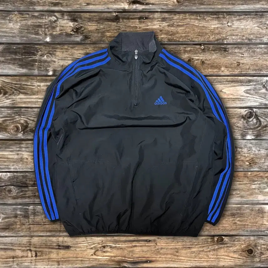 [BUNJANG] Adidas Oversized Woven Anorak Jacket / M) 아디다스 오버핏 우븐 아노락