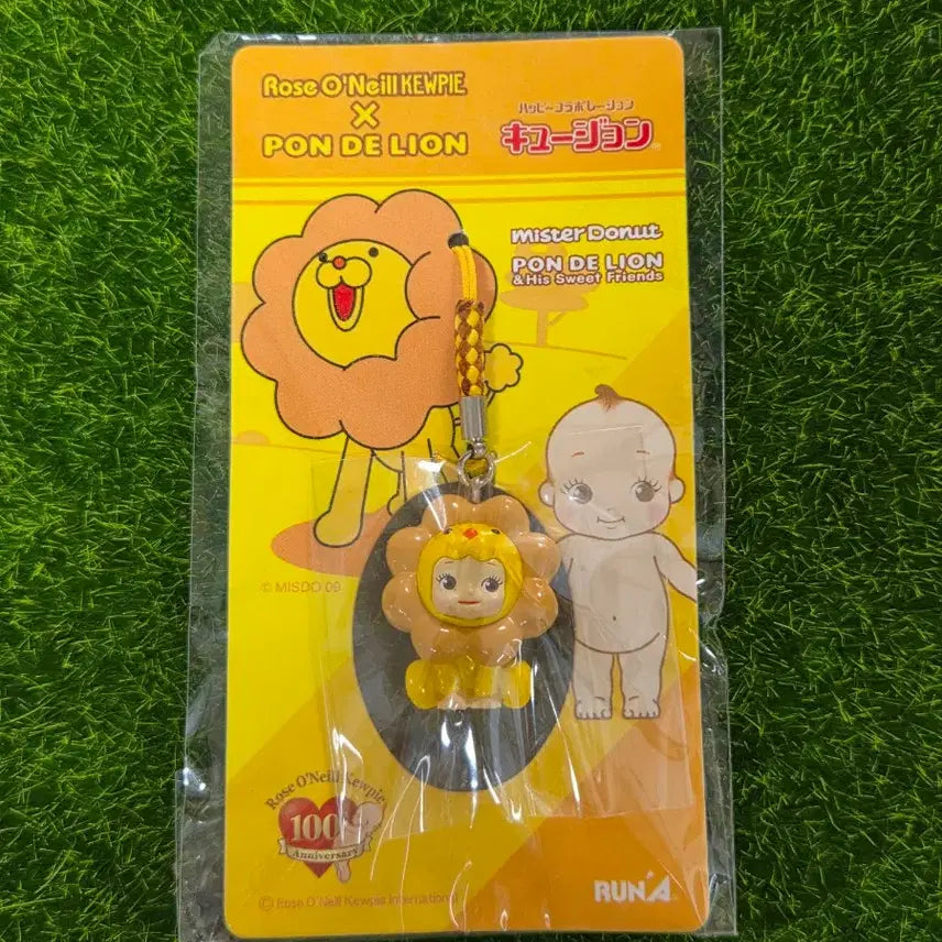 [BUNJANG] Mister Donut Pompompurin Rose O'Neil Kewpie Strap / 미스터도넛 폰데라이온  로즈오닐 큐피스트랩