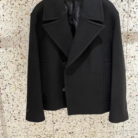 [BUNJANG] Solid Homme 50 22FW Short Coat / 솔리드옴므 숏 코트 50