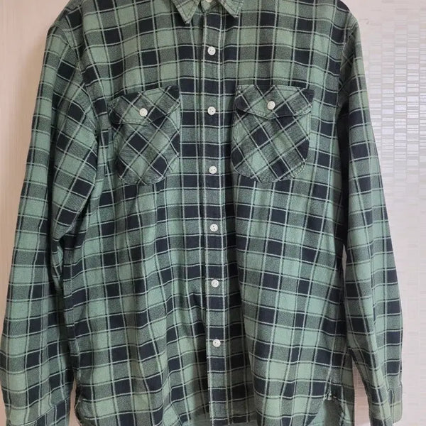 [BUNJANG] RRL Checked Shirt / [L] rrl 체크셔츠