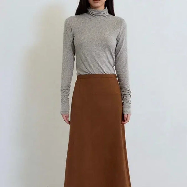 [BUNJANG] G'Ed Suede Punching Skirt / ged 샵게드 suede punching skirt