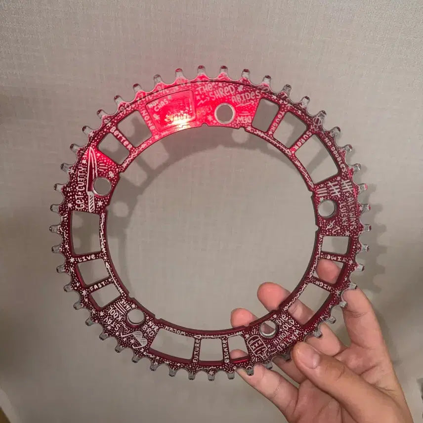 [BUNJANG] Aaron Chas Chainring 47T 144BCD / 애런 채즈 체인링 47T
