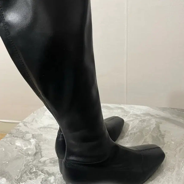 [BUNJANG] SOVO 6cm Block Heel Boots / 소보제화 부츠 6cm(새상품)