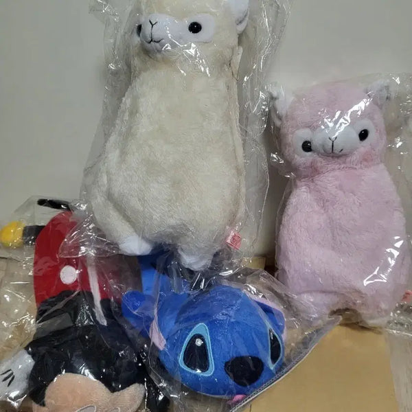 [BUNJANG] Disney Mickey Mouse Alpaca Plush Pencil Case / (새제품)미키,알파카 봉제 필통