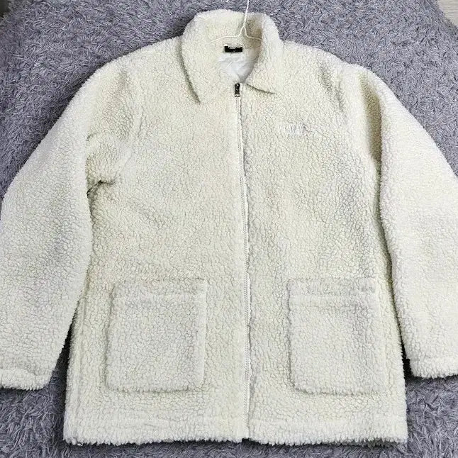 [BUNJANG] FCMM Fleece Zip-Up Jacket Ivory M / (R2)FCMM 후리스 집업 자켓 아이보리 M