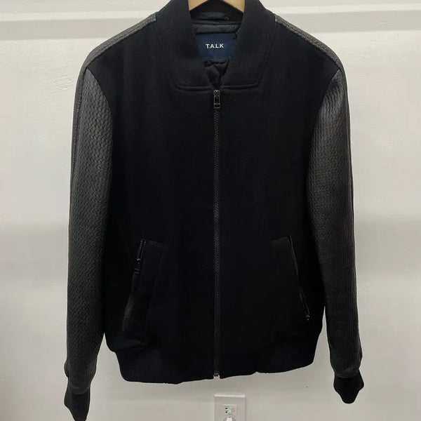 [BUNJANG] TALK Leather Jacket / 100~105)TALK 토크 팔가죽 자켓