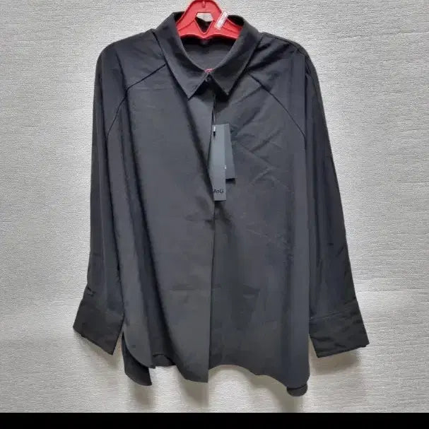 [BUNJANG] AtG Black Collared Blouse (Size F) / z281 AtG 블라우스