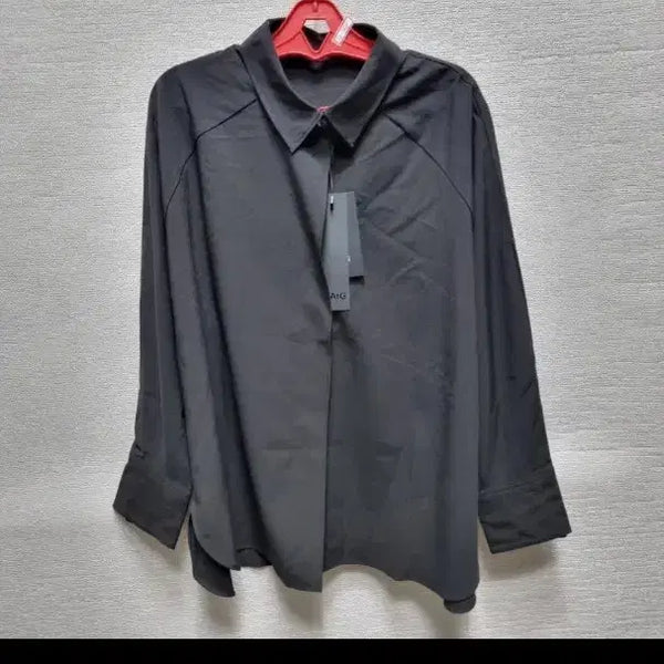 [BUNJANG] AtG Black Collared Blouse (Size F) / z281 AtG 블라우스