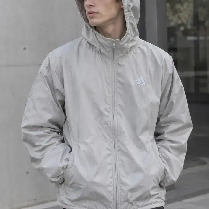 [BUNJANG] Adidas Lightweight Windbreaker Jacket / L사이즈
