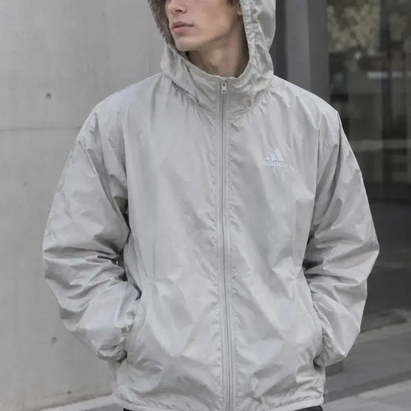 [BUNJANG] Adidas Lightweight Windbreaker Jacket / L사이즈