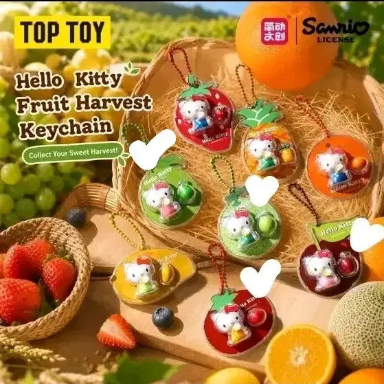 [BUNJANG] Hello Kitty Fruit Pendant Charm / 헬로키티 과일 펜던트