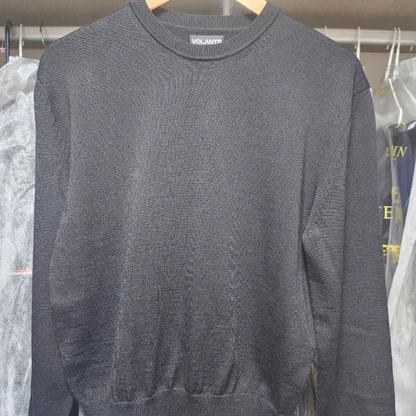 [BUNJANG] Volante Black Knit Size 1 / 볼란테 블랙 니트 1사이즈