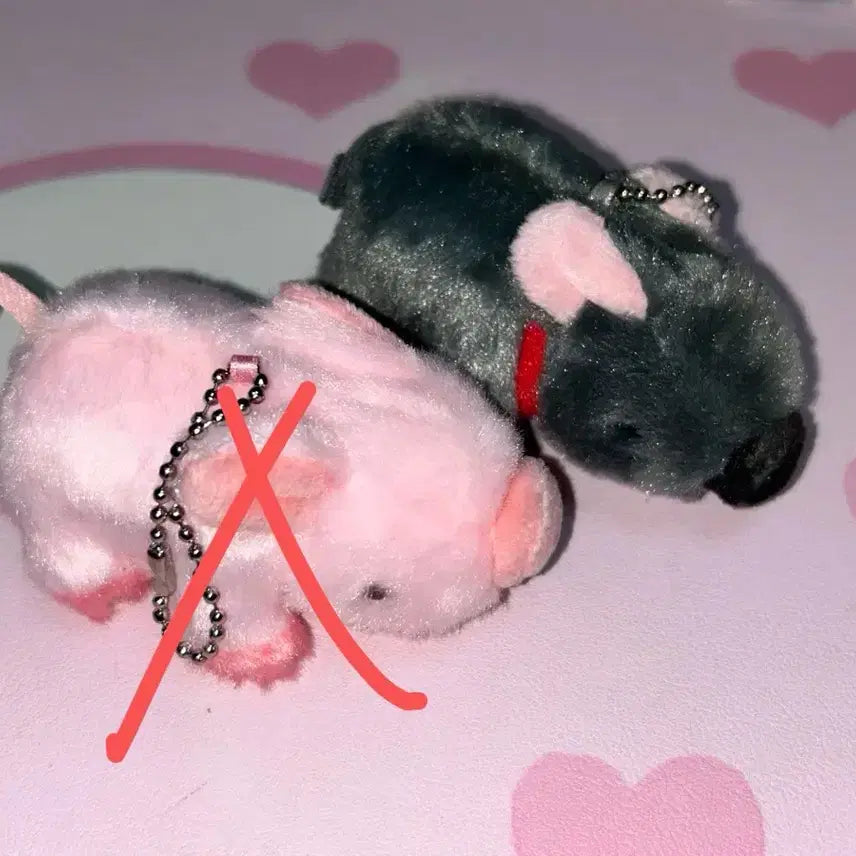 [BUNJANG] Micro Pig Mini Pig Gacha Doll Keyring / 마이크로피그 미니 돼지 가챠 인형 키링