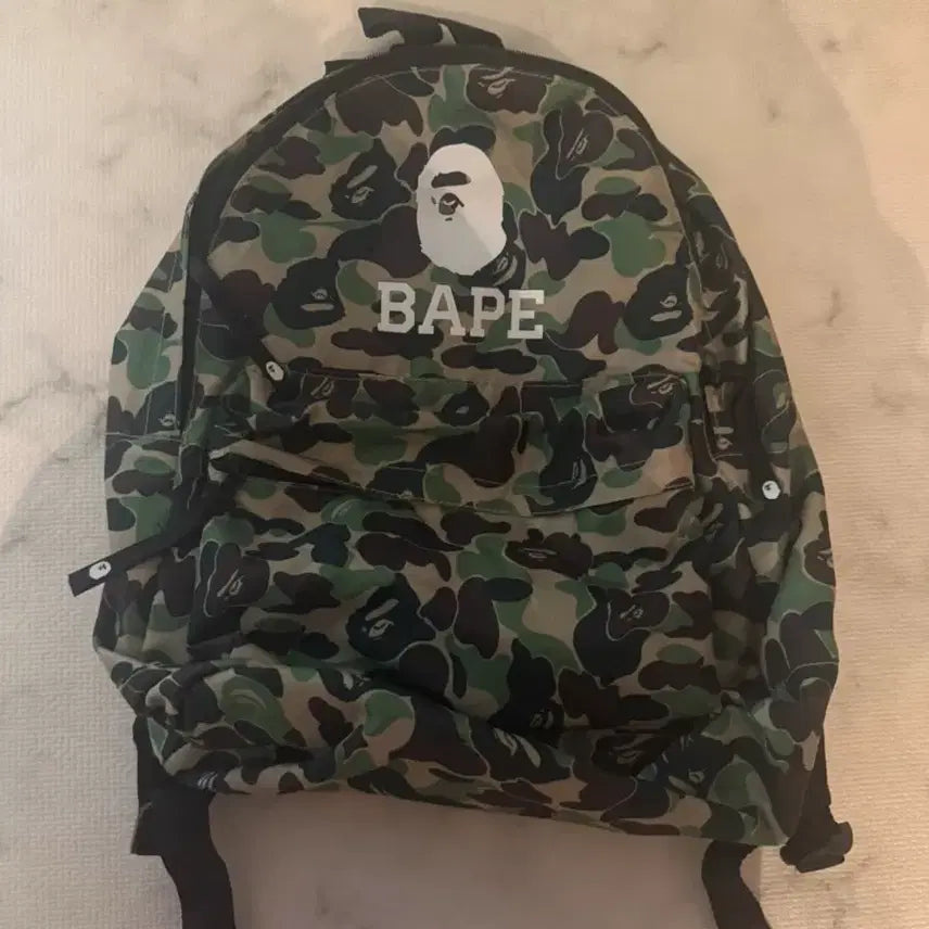 [BUNJANG] BAPE Camo Backpack / 베이프 가방