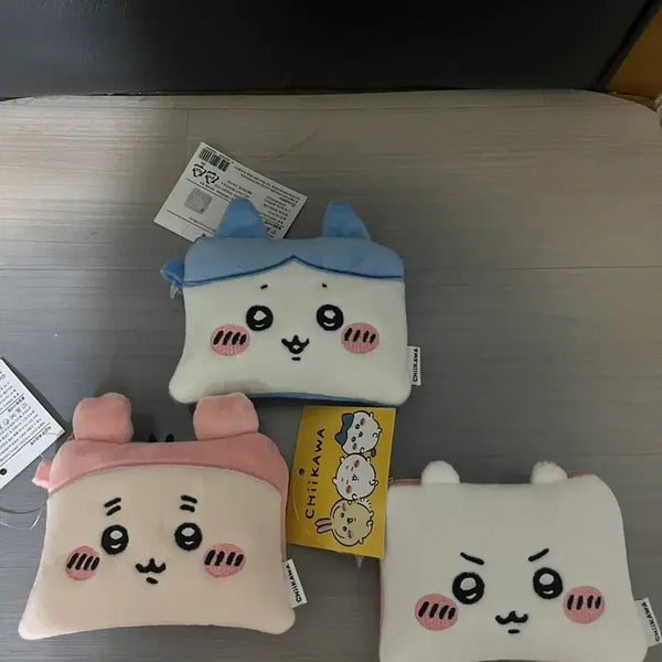[BUNJANG] Chiikawa Mini Pouch Set (3 Types) / 치이카와 미니 파우치 3종