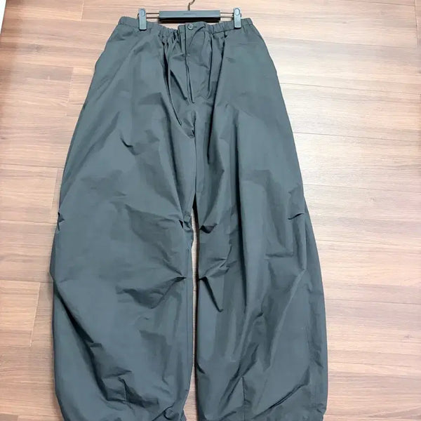 [BUNJANG] Amento 25FW Drawstring Wide Pants Black / [XL] 아모멘토 25fw 드로스트링 와이드 팬츠 블랙
