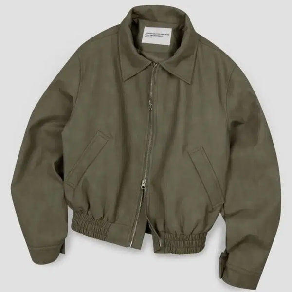 [BUNJANG] Place Studio Blouson Jacket Brown / 플레이스 스튜디오 블루종 자켓 브라운