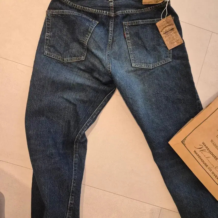 [BUNJANG] Warehouse 1105 Dark Indigo Denim Jeans - Size 33 / 웨어하우스 1105 다크인디고 33사이즈 새상품