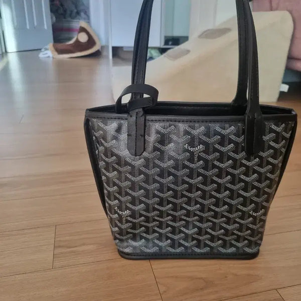 [BUNJANG] Mini Ange Tote Bag Black / 미니앙주
