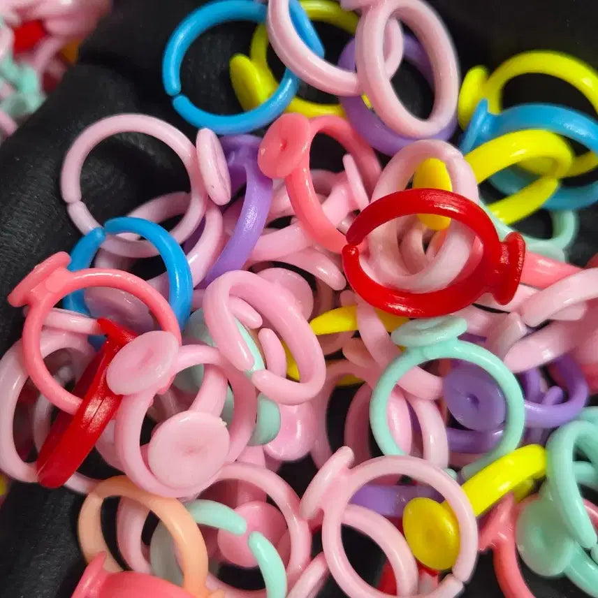 [BUNJANG] M-2 Child Ring Making Components, 500 pcs / M-2 아동 반지대 만든기 부자재  500개