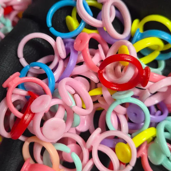 [BUNJANG] M-2 Child Ring Making Components, 500 pcs / M-2 아동 반지대 만든기 부자재  500개