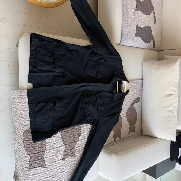 [BUNJANG] Polo Ripstop Jungle Fatigue Jacket (Black/L) / 폴로 립스탑 정글 퍼티그자켓(블랙/L)