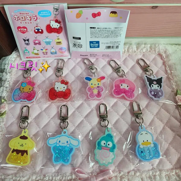 [BUNJANG] Sanrio Umoretsuko Holokira Keychain / (일본정품) 산리오 우모렛코 홀로키라 키링