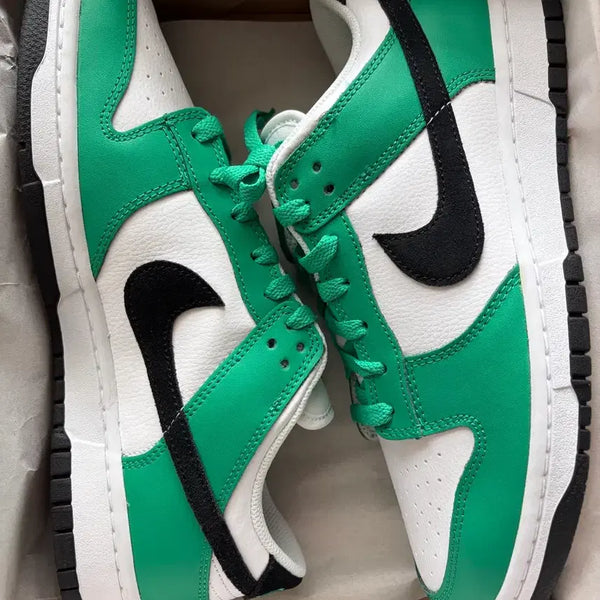 [BUNJANG] Nike Dunk Low White Green Size 280 / 나이키 덩크 로우 화이트 그린 (Nike Dunk Low White Green) 280 사이즈