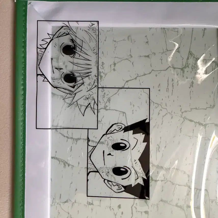 [BUNJANG] Hunter x Hunter Jump Shop Multi Flat Pouch - Killua & Gon / 헌터헌터 점프샵 멀티 플랫 파우치 키르아 곤