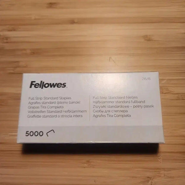 [BUNJANG] Fellowes Staples 26/6 5000 Count / [새제품] 펠로우즈 스테이플러 호치키스 심 26/6 5000개입
