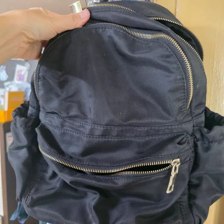 [BUNJANG] Black Backpack / 블랙 백팩