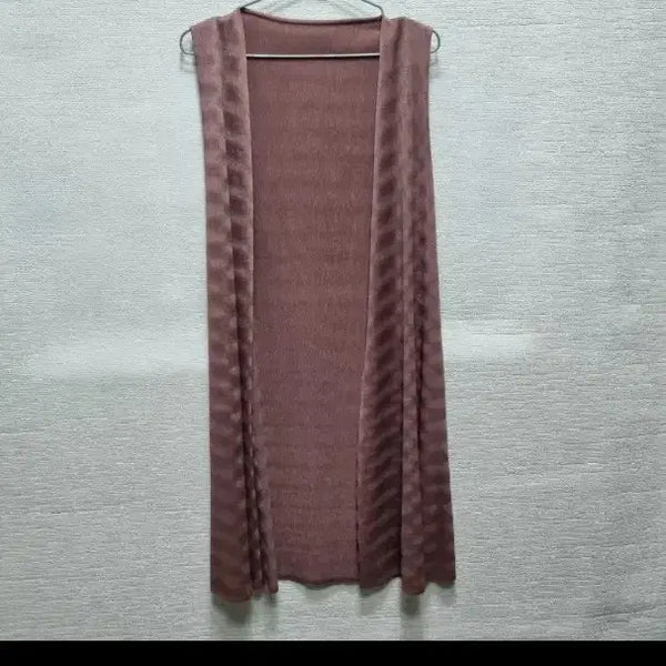 [BUNJANG] Pleated Long Cardigan / z345 플리츠 롱 가디건